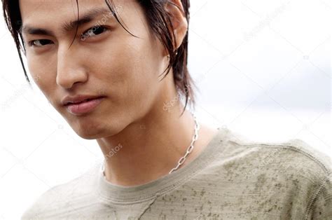 Japanese Asian Man Face Stock Photo By ©mjth 48203351