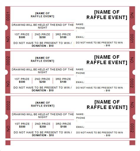 free 31 raffle ticket templates in ai indesign ms word pages psd publisher pdf