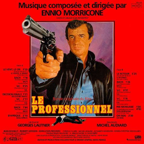 Le professionnel (original french press - 1981 - music of the movie