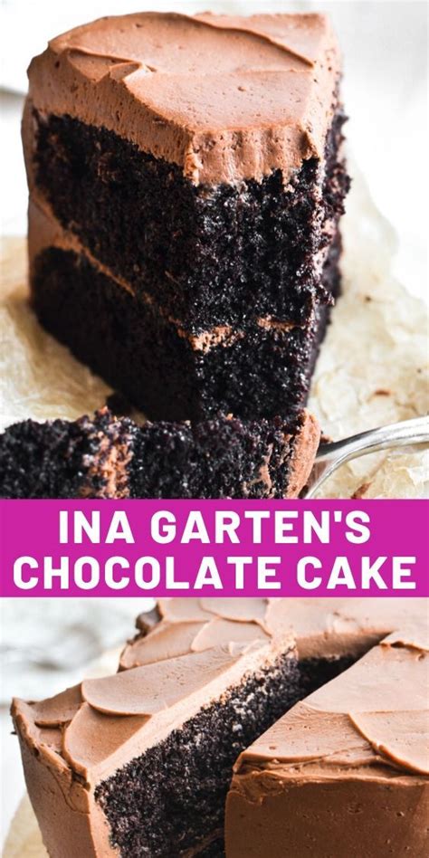 We talked about her thanksgiving and christmas meals. Ina Garten's Chocolate Cake in 2020 | Dessert recipes ...