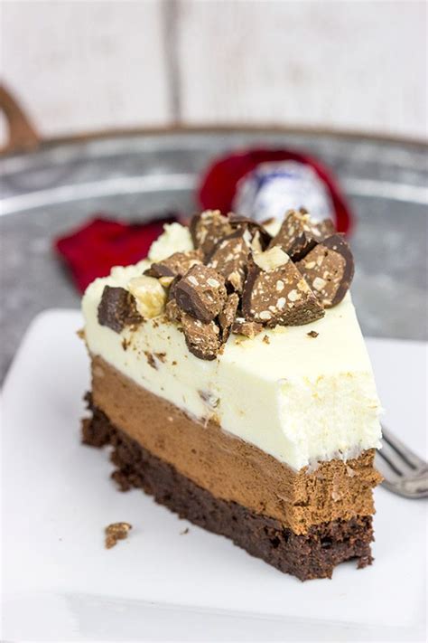 How do you make milk chocolate from unsweetened chocolate? Triple Chocolate Mousse Cake