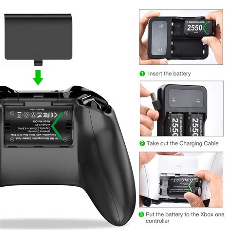 Controller Battery Pack For Xbox Onexbox Series Xs Rechargeable