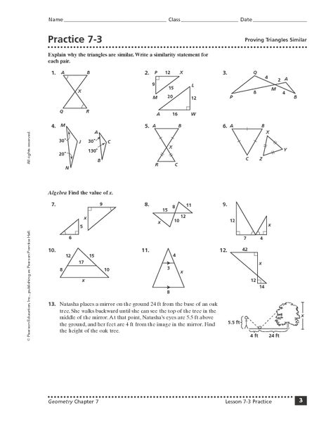 View, download or print this similar triangles worksheet pdf completely free. Proving Triangles Congruent Worksheet Answer Key - proofs involving isosceles triangles theorems ...