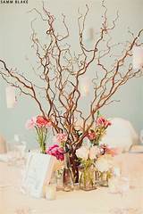Wedding Centerpieces With Branches And Flowers