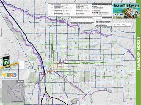 Bike Maps Official Website Of The City Of Tucson