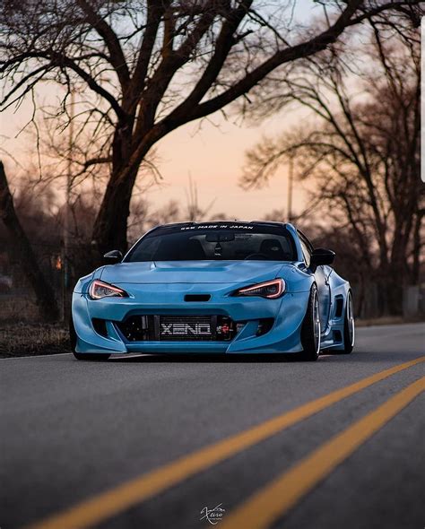 Subaru Brz Blue Wallpaper