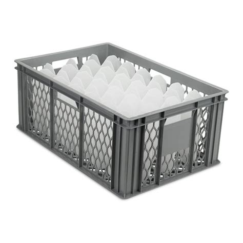 Buy Stackable Ventilated Storage Crate For Champagne Flutes Online Caterbox