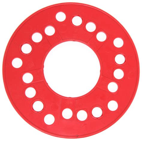 Redline Bolt Pattern Template Wheel And Hub Bolt Hole Patterns 5