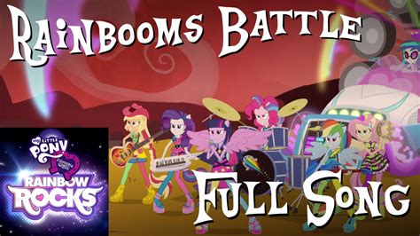 Rainbooms Battle Mlp Equestria Girls Rainbow Rocks Youtube