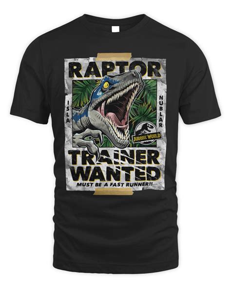 Jurassic World Raptor Trainer Wanted Poster Eagleusstore