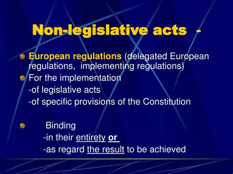 Ppt Legal Acts In The Eu Constituition Powerpoint Presentation Free