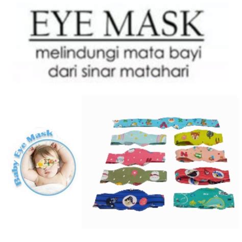 Jual Kacamata Jemur Bayi Tutup Mata Bayi Eyesmask Shopee Indonesia