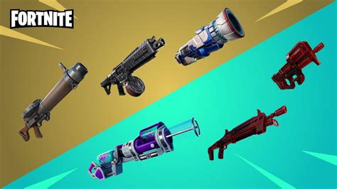 Where To Find All Exotic And Mythic Weapons In Fortnite Chapter 4 Season