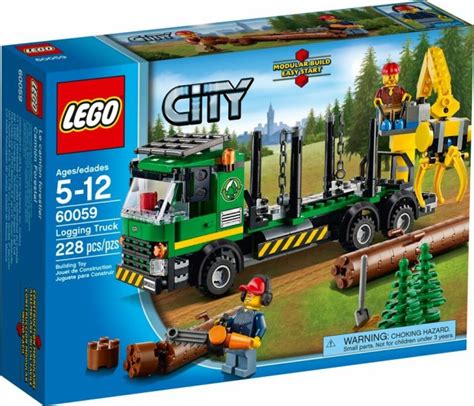 Lego City Starke Fahrzeuge Holztransporter 60059 Heise Online