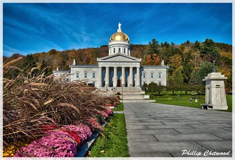 Vermont State Capital Building Montpelier Is The Smallest Flickr