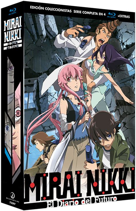 Edición Coleccionista De La Serie De Anime Mirai Nikki En Blu Ray