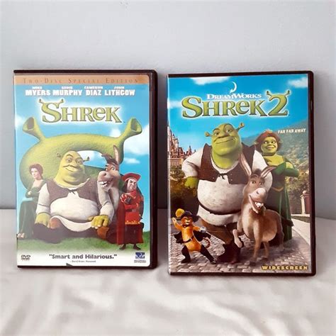 Dreamworks Media Dreamworks 2 Dvds Shrek Disc Special Edition Shrek