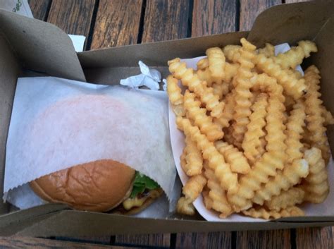 Shake Burger And Fries