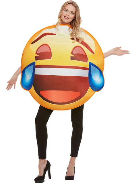 Emoji Costume Smiling With Tears The Coolest Funidelia