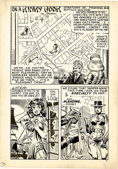 Eric Stanton And Steve Ditko On A Kinky Hook Page 1 1966 For Sale