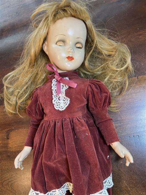Vintage 1930s Arranbee Randb Composition Doll W Outfit 21” Sleepy Eyes