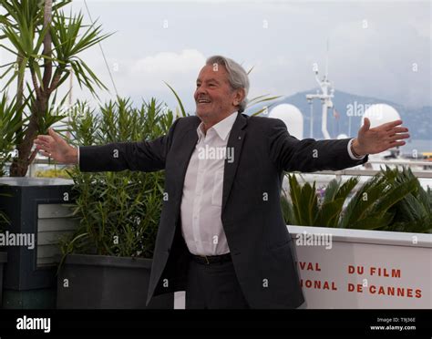 Cannes France Th May Actor Alain Delon Ahead Of Recieving An