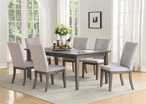 Contemporary Grey Dining Room Arrow Furniture