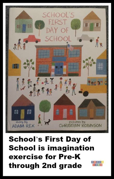 Schools First Day Of School Imagination Exercise For Pre K Thru 2nd Grade