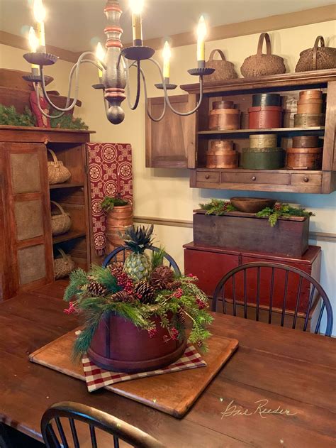 Pin By Carrie Humphries On Primitive Dining Rooms Primitive