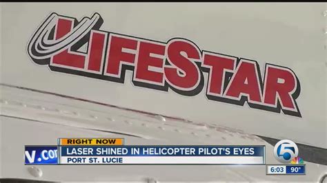 Laser Shined In Helicopter Pilots Eyes Youtube