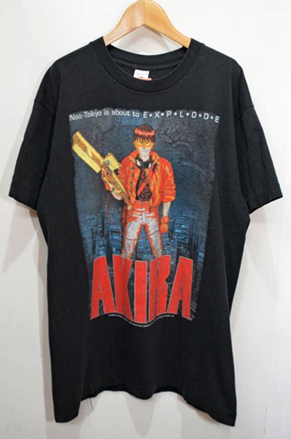 Vintage 90s akira t shirt reprint. 80's AKIRA Tシャツ - used&vintage box Hi-smile