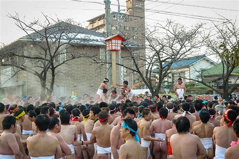 Naked Festival Thousands Gather For Japan S Annual Hadaka Matsuri