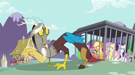Image Applejack To Discord Surely You Saw This Comin S4e26png