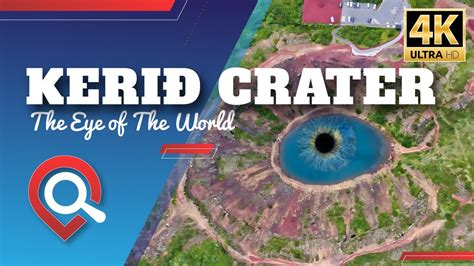 🆕the Eye Of The World Kerid Crater Lake 👉 Kerid Crater Must See
