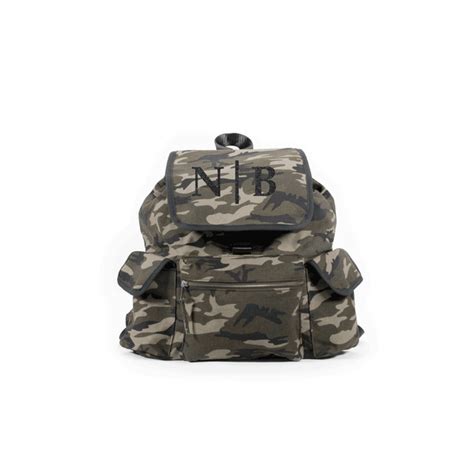 Adult Backpack Camo With Monogram Quilted Koala