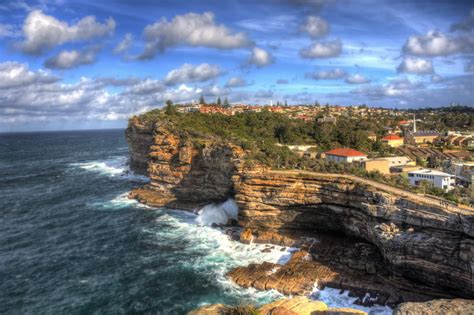 The enclosed swimming area at nielsen park is popular with families and divers head east towards bottle and glass point. File:View of the Gap, Sydney, Australia, View of Vaucluse ...