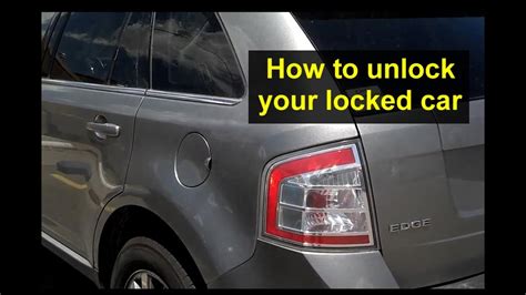 Vauxhall flip key repair kit instructions. How to get in your locked car, after locking the keys ...