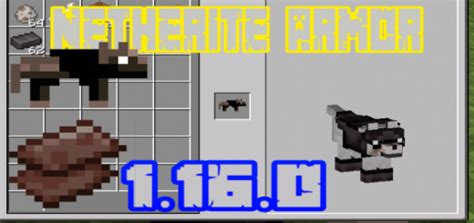 Wolf Armor Netherite Minecraft Pe Addonmod 116051 1
