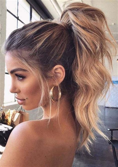 50 Gorgeous And Eye Catching Ponytail Hairstyles For Your To Try Page
