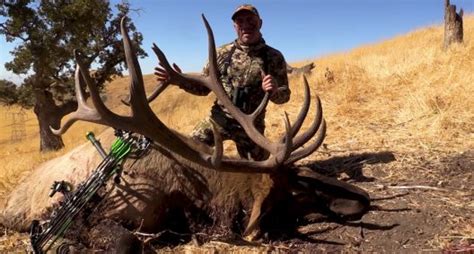 Joe Rogan Pokes Absolute Stud Of An Elk From 75 Yards Wide Open Spaces