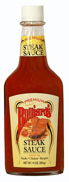 Bulliards Premium Gold Steak Sauce Peppers Unlimited Of Louisiana
