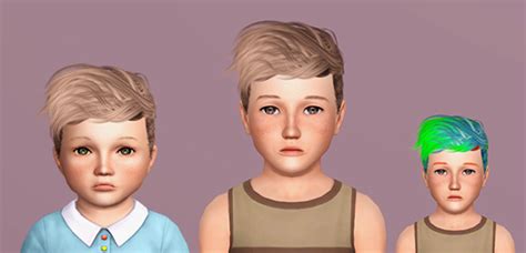 Sims 3 Toddler Hair — Ifcasims Stealthic Wavves For Toddlers And