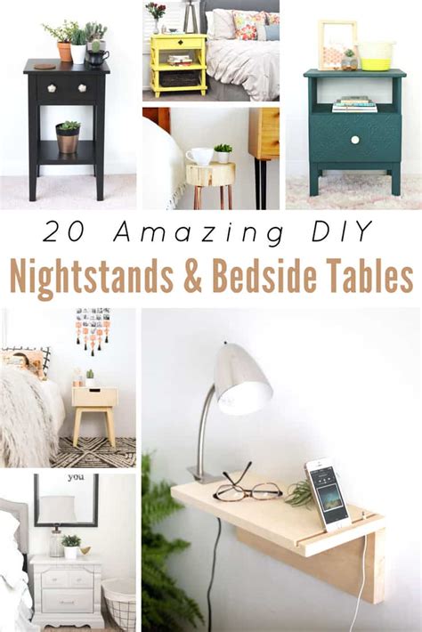 Diy Nightstands And Bedside Tables My Nourished Home