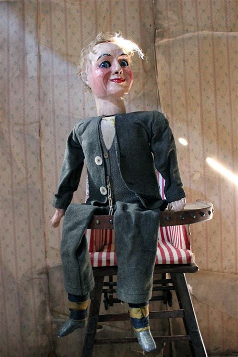 Early 20th Century Ventriloquists Dummy Herbert Brighton Attributed