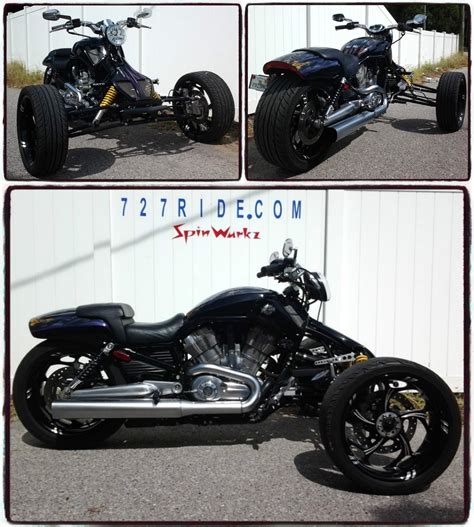 2013 Harley Davidson Vrscf Reverse Trike By Spin Wurkz 727ride