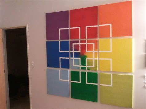 Geometric Canvas Art 3 Steps With Pictures Instructables