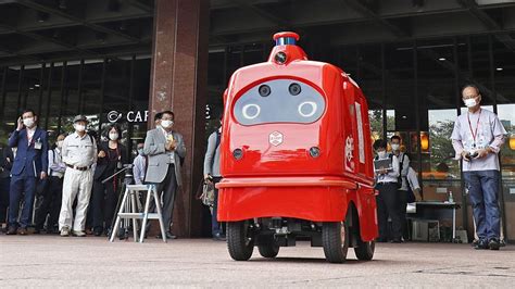 El Robot De Entrega De Japan Post Debuta En Tokio Cgtn En Español