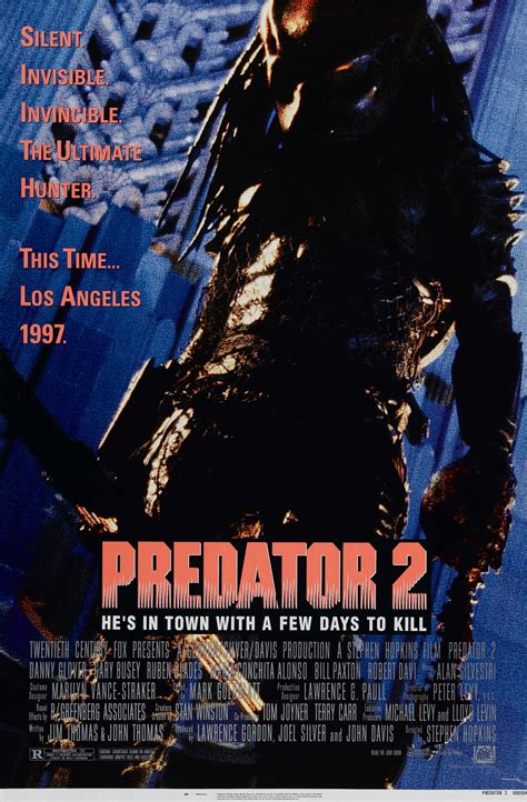 Predator 2 1990 Amazing Movie Posters
