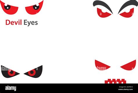 Devil Eye Logo Vector Template Stock Vector Image And Art Alamy