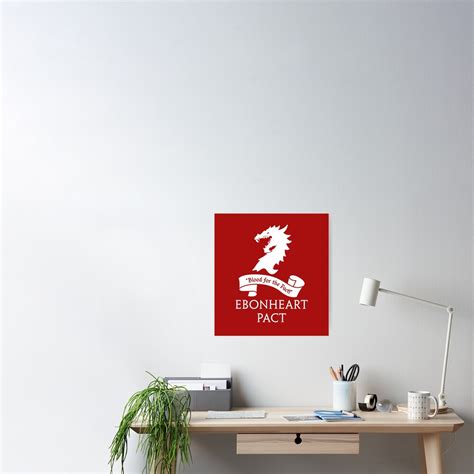 Ebonheart Pact Banner Poster For Sale By Illusupply Redbubble